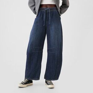 GAP Mid Rise Easy Horseshoe Jeans - Dark Indigo, XXL TALL - NWT!
